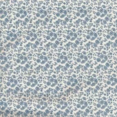 Cotton, Betty-Off White/Støvet Blå, 150 cm