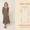 Wardrobe By Me - Piper Tunic symønster, Papir