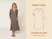Wardrobe By Me - Piper Tunic symønster, Papir