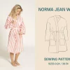 Wardrobe By Me – Norma Jean Kimono symønster, Papir