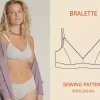 Wardrobe By Me – Bralette symønster, Papir