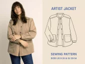 Wardrobe By Me – Artist Jacket symønster, Papir