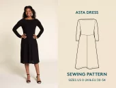 Wardrobe By Me – Asta Dress symønster, Papir