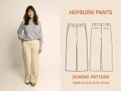 Wardrobe By Me – Hepburn Pants symønster, Papir