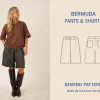 Wardrobe By Me – Bermuda Pants and Shorts symønster, Papir
