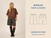 Wardrobe By Me – Bermuda Pants and Shorts symønster, Papir