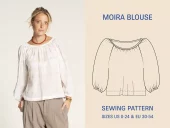 Wardrobe By Me – Moira blouse symønster, Papir