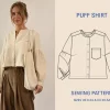 Wardrobe By Me – Puff Shirt symønster, Papir