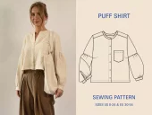 Wardrobe By Me – Puff Shirt symønster, Papir