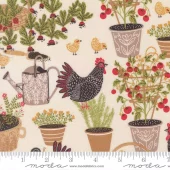 Moda Fabrics – The Henhouse Cloud 48430 11