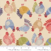 Moda Fabrics – The Henhouse Cloud 48433 11