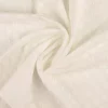 Fabric embroidered Flowers Daisy White