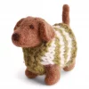 Dog - Dachshund w/Knitted Sweater