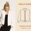 Wardrobe By Me – Amelia Bomber Jacket, Papir