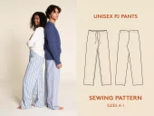 Wardrobe By Me – Unisex Pajama Pants, papir