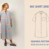 Wardrobe By Me – Big Shirt Dress, papir