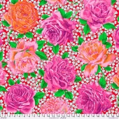 Kaffe Fassett Collective – PWPJ077.OPERA Rose Bloom