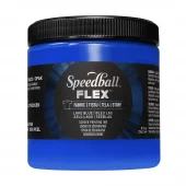 Speedball FLEX Fabric Screen ink 237ml – Lake Blue (klarblå)