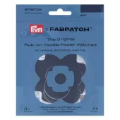 Prym x FabPatch Reparasjonslapp STRETCH – Marine – 3stk