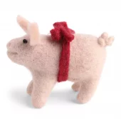 Pig w/Red Loop