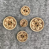 Kokos - Smørblomst – 13 mm