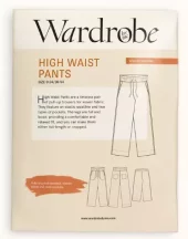 Wardrobe By Me – High Waist Pants 30-54 symønster, Papir