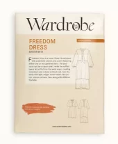 Wardrobe By Me – Freedom Dress symønster, Papir
