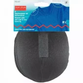 Prym Skulderputer Raglan M-L – Sort – 2stk med borrlåsfeste