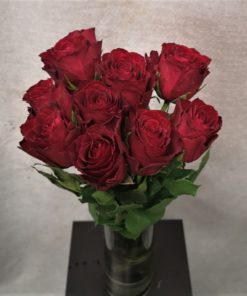 Bukett røde roser