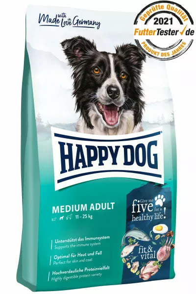 Happy Dog Supreme Fit & Vital Medium Adult 12Kg