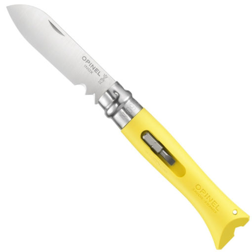 Opinel N 09 DIY Yellow Multikniv