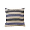 Striped cotton linen pillowcover, 50x50