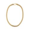 Cuban chain necklace gold