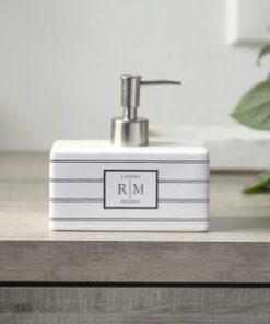 RM block stripes soapdispenser