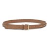 Day laced chain belt, camel beige