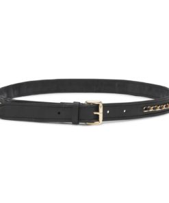 Day laced chain belt, black
