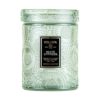 Voluspa 50t, white cypress glass jar XMAS22