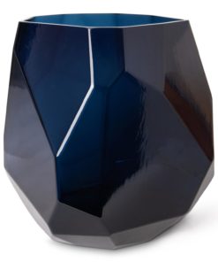Iglo stormlykt/vase stor kongeblå 220 mm
