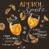 Kaffeserviett - spritz