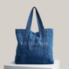 Lewis organic cotton denim shopper