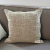 Riviera Maison rough linen pillow cover natural