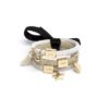 Hair ties 3pk charm combo sands w/ gold