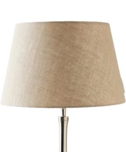 Linen lampshade natural 28x38