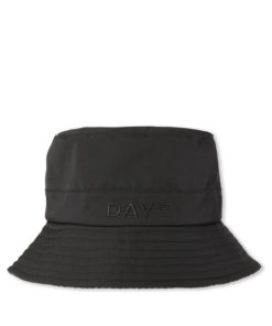 Day Inside Check Bucket Hat, black