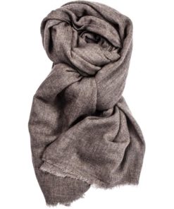 Close to my heart Mie grand - cashmere skjerf - brown melange