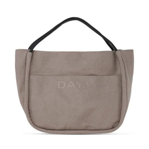 Day Woolen Mega Shopper, taupe melange