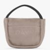 Day woolen small shopper, taupe melange