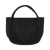 Day woolen small shopper, dark grey melange