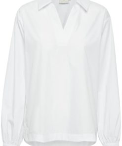 Kakira blouse, optical white