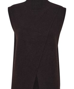 Kataris knit vest, black